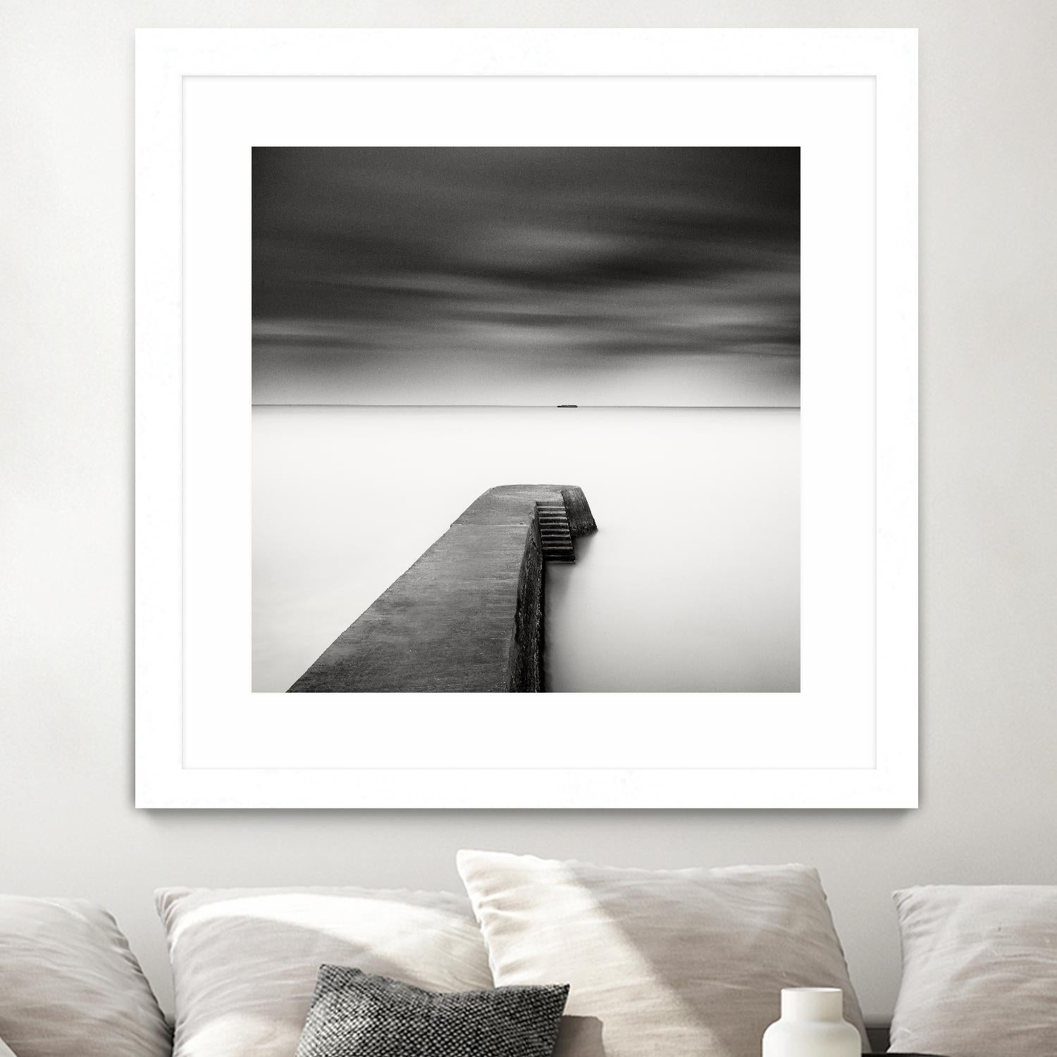 The Jetty-Study #1 by Wilco Dragt on GIANT ART - multicolor photography; coastal; landscapes