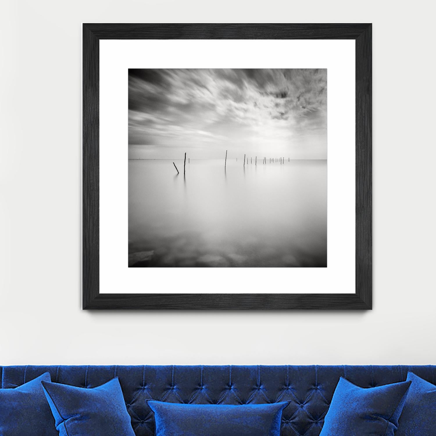 Twenty Two Sticks by Wilco Dragt on GIANT ART - multicolor photography; coastal; landscapes