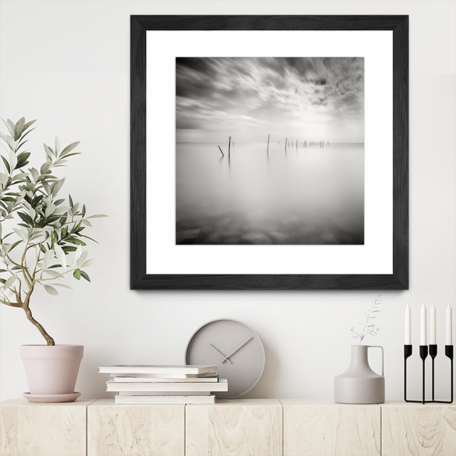 Twenty Two Sticks by Wilco Dragt on GIANT ART - multicolor photography; coastal; landscapes