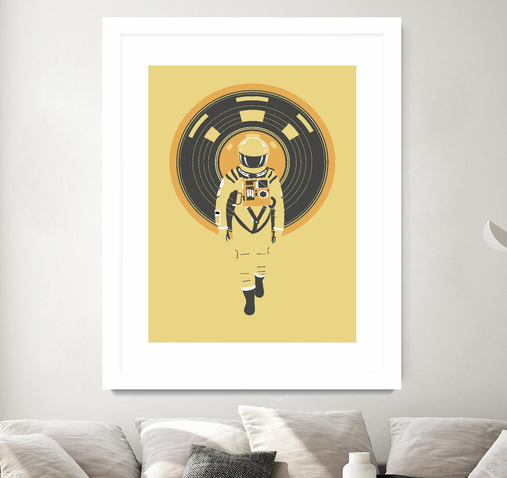 DJ Hal by Robert Farkas on GIANT ART - brown contemporary