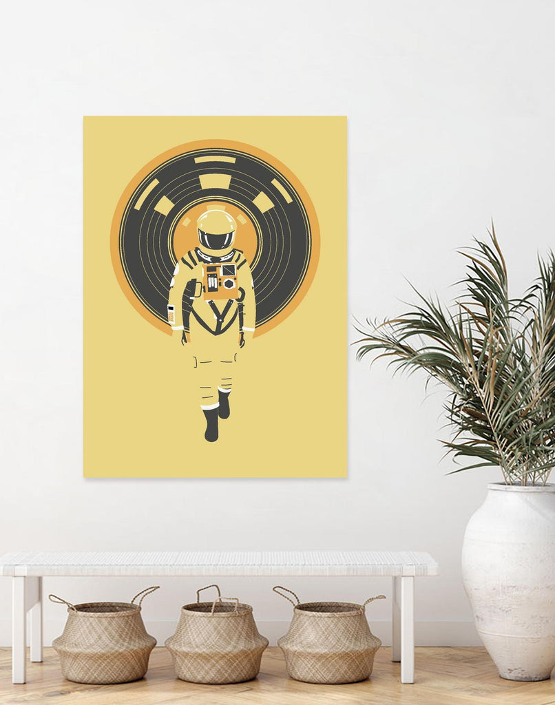 DJ Hal by Robert Farkas on GIANT ART - brown contemporary