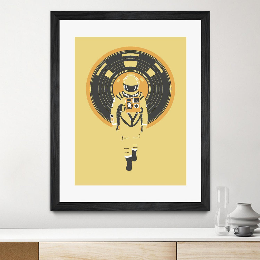 DJ Hal by Robert Farkas on GIANT ART - brown contemporary