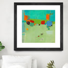 A Skip and a Roll by Dorothy Gaziano on GIANT ART - green abstract