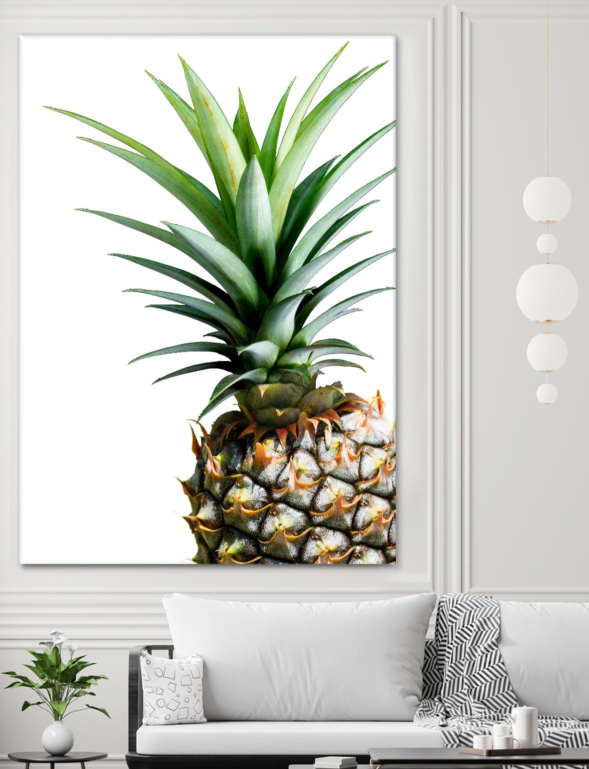 Pineapple (color) by Lexie Greer on GIANT ART - multicolor photography; cuisine; floral/still life