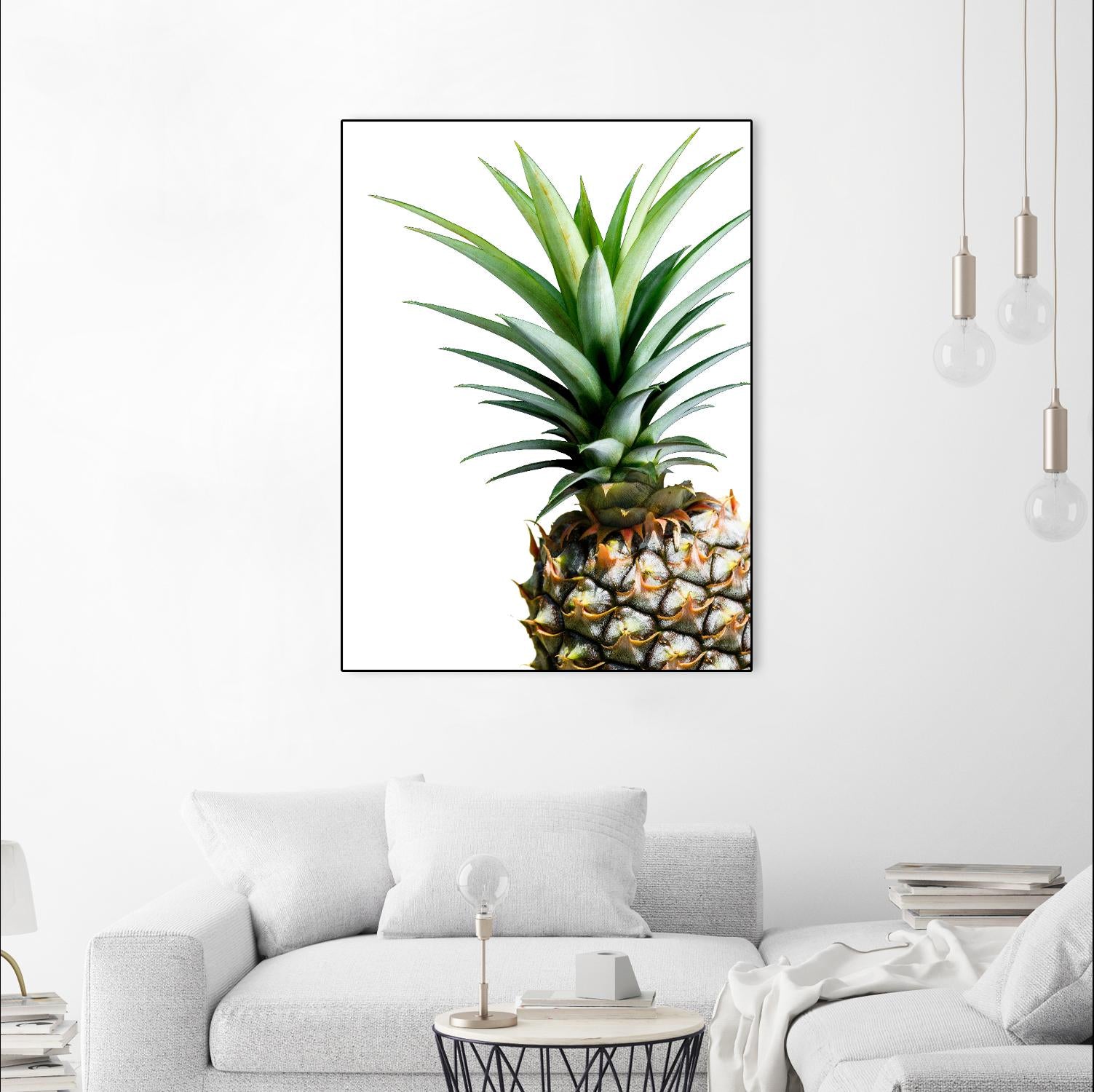 Pineapple (color) by Lexie Greer on GIANT ART - multicolor photography; cuisine; floral/still life