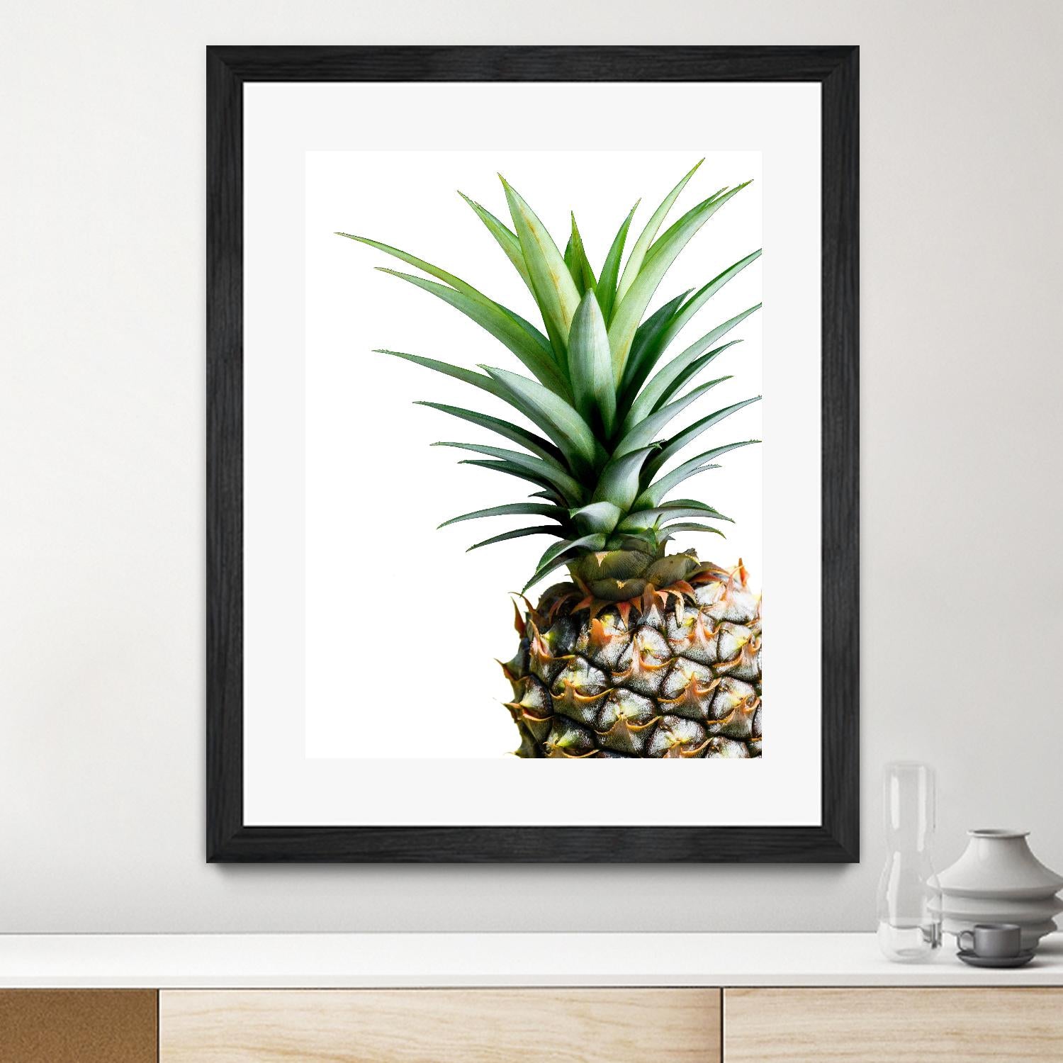 Pineapple (color) by Lexie Greer on GIANT ART - multicolor photography; cuisine; floral/still life