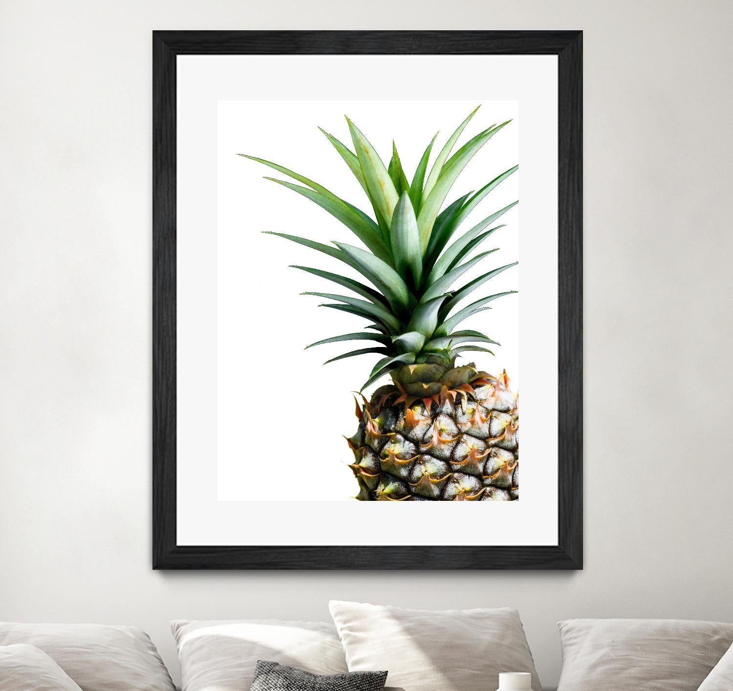 Pineapple (color) by Lexie Greer on GIANT ART - multicolor photography; cuisine; floral/still life