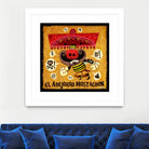 Abejorro Mostachon by Jorge R. Gutierrez on GIANT ART - multicolor ethnic; urban/pop surrealism