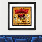 Abejorro Mostachon by Jorge R. Gutierrez on GIANT ART - multicolor ethnic; urban/pop surrealism