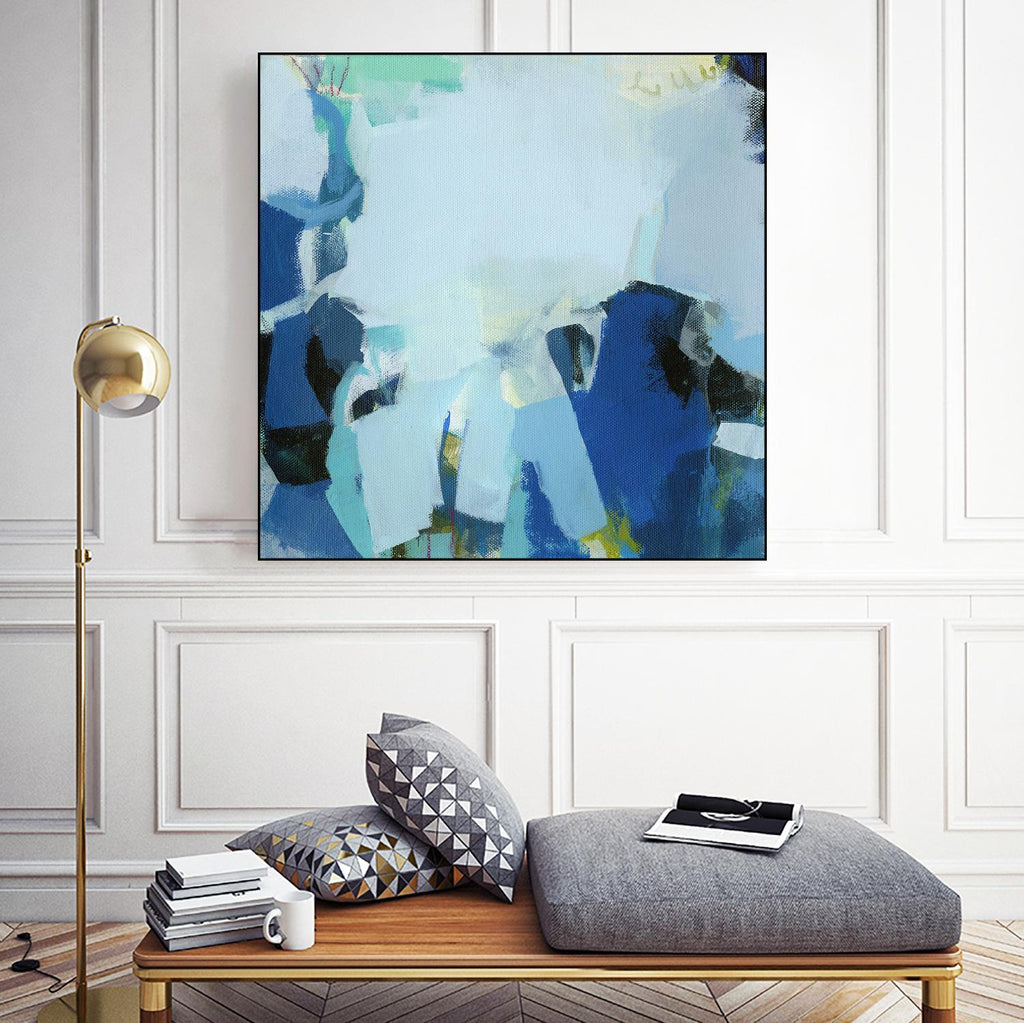 Tide Pools by Amanda Hawkins on GIANT ART - multicolor abstracts; contemporary