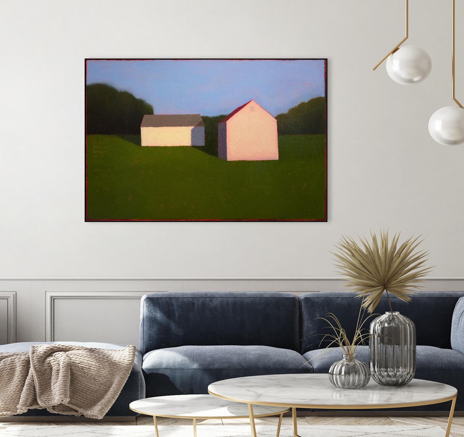 A Simple Life by Tracy Helgeson on GIANT ART - multicolor landscapes; contemporary