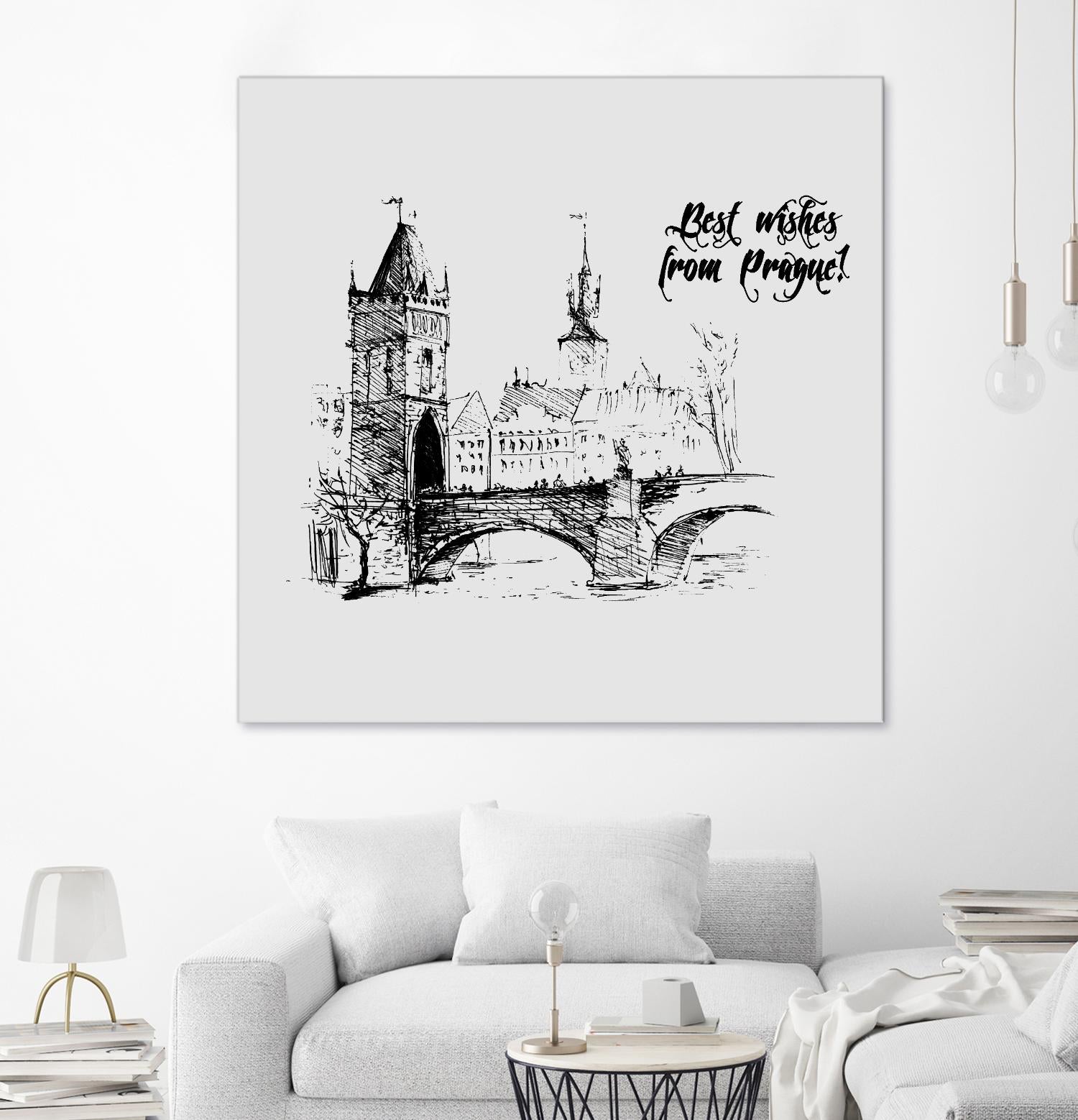 Prague by TypeLike on GIANT ART - multicolor people/places; landscapes