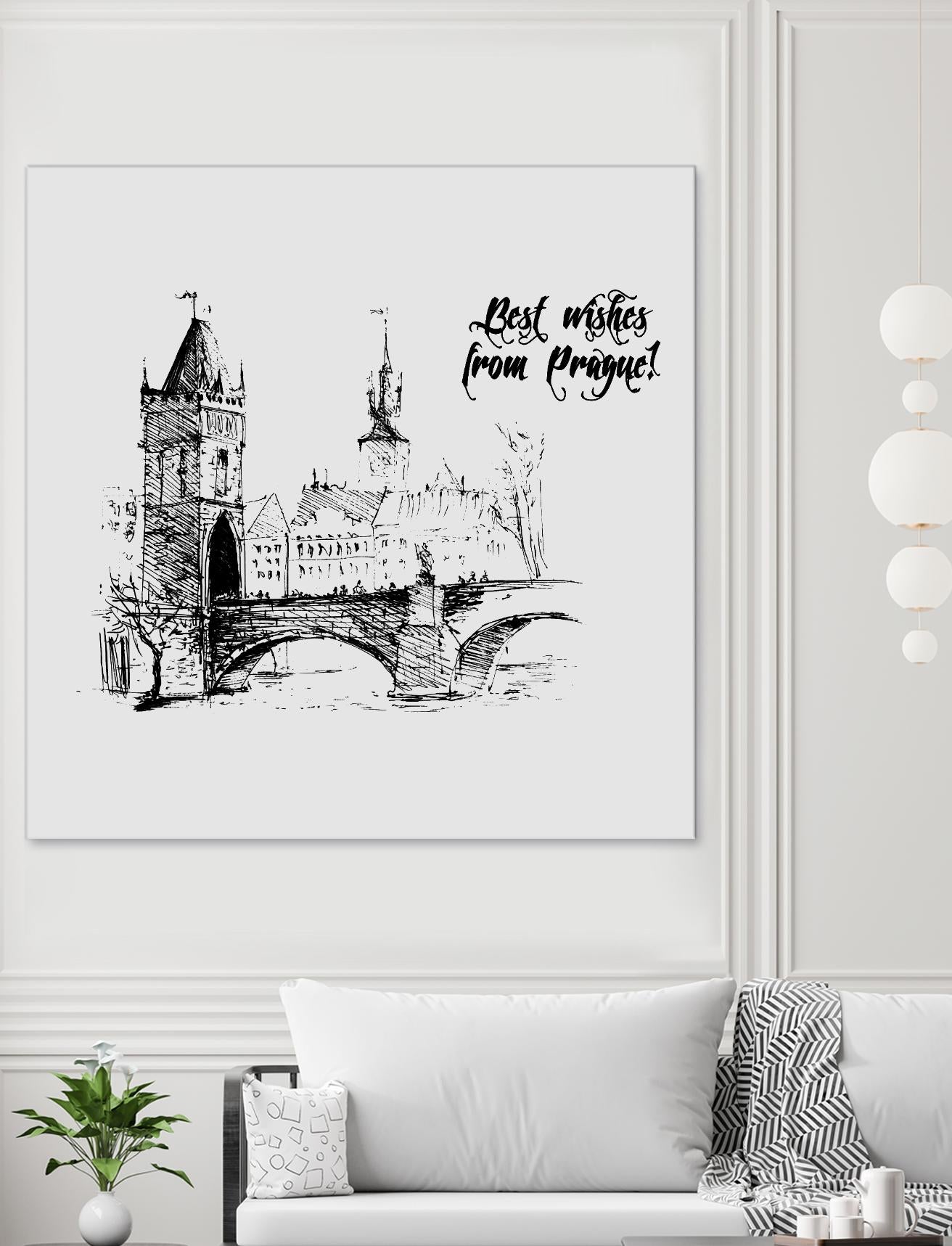 Prague by TypeLike on GIANT ART - multicolor people/places; landscapes