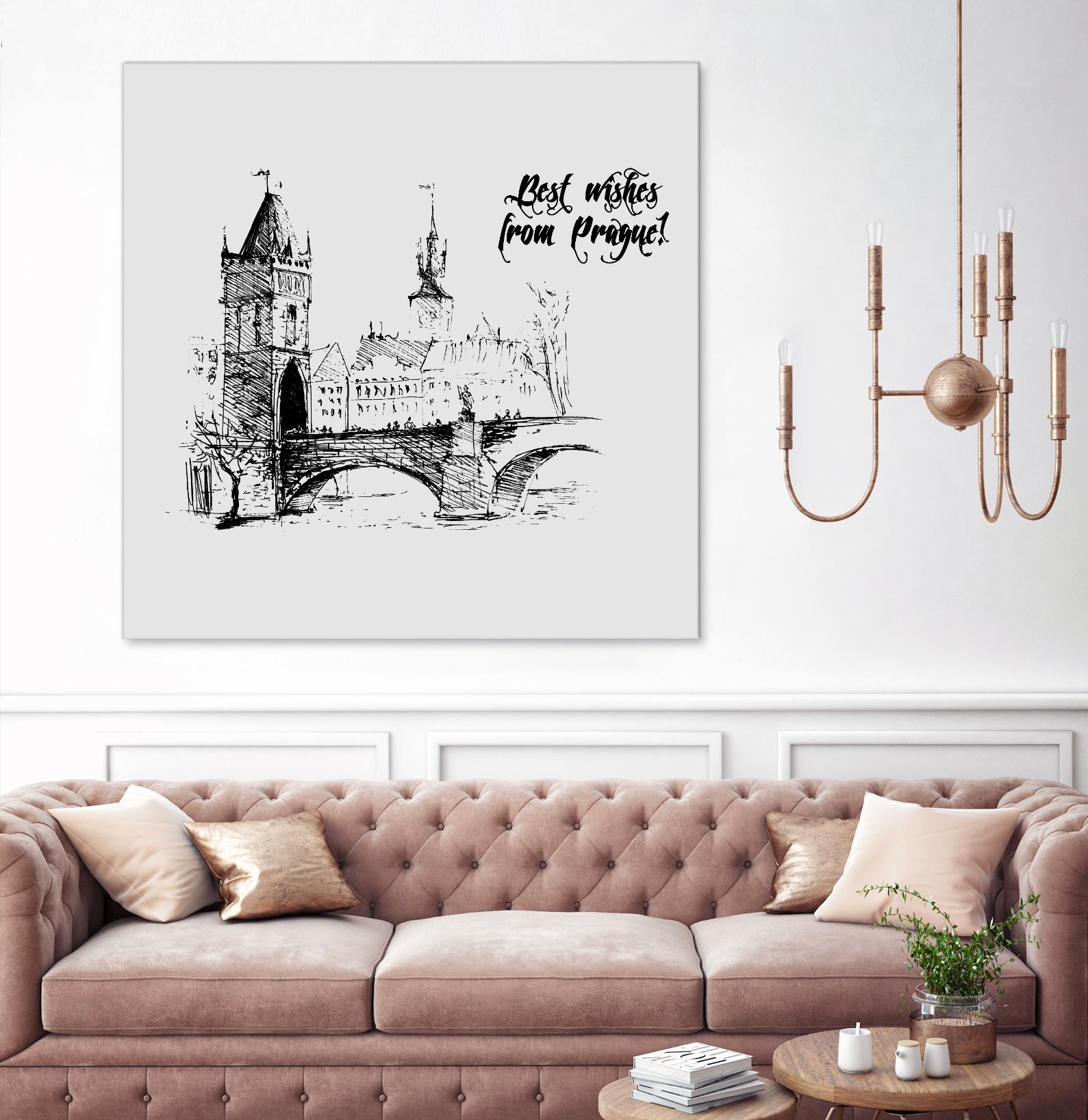 Prague by TypeLike on GIANT ART - multicolor people/places; landscapes