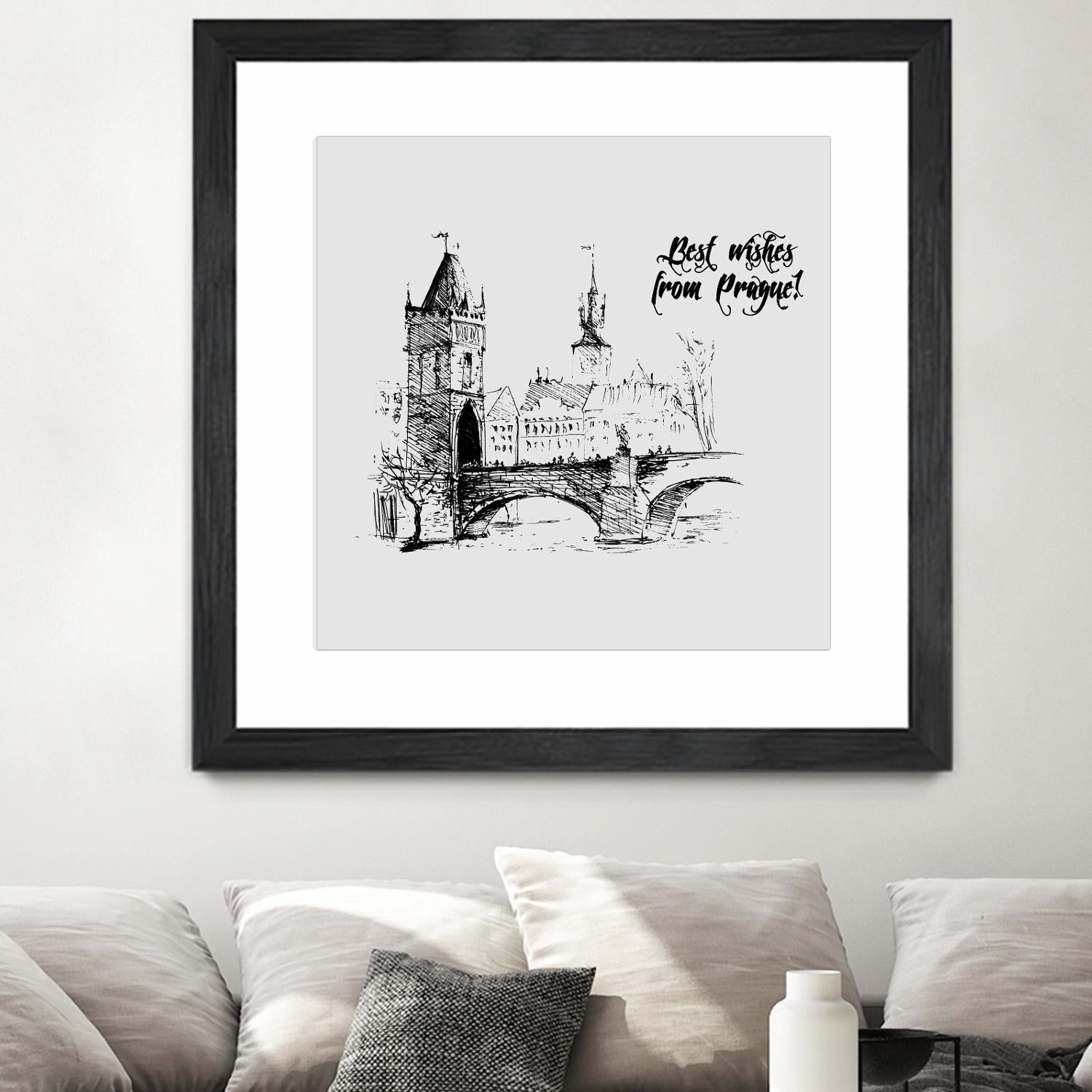 Prague by TypeLike on GIANT ART - multicolor people/places; landscapes