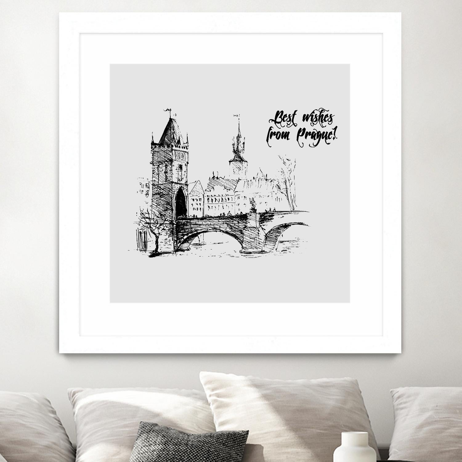 Prague by TypeLike on GIANT ART - multicolor people/places; landscapes