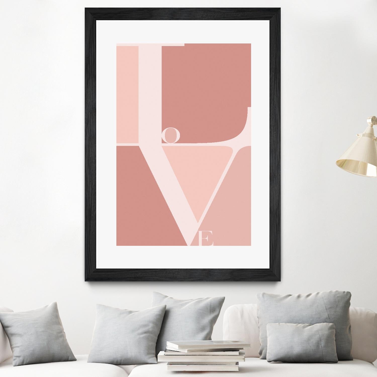 Love by TypeLike on GIANT ART - multicolor design/type; contemporary