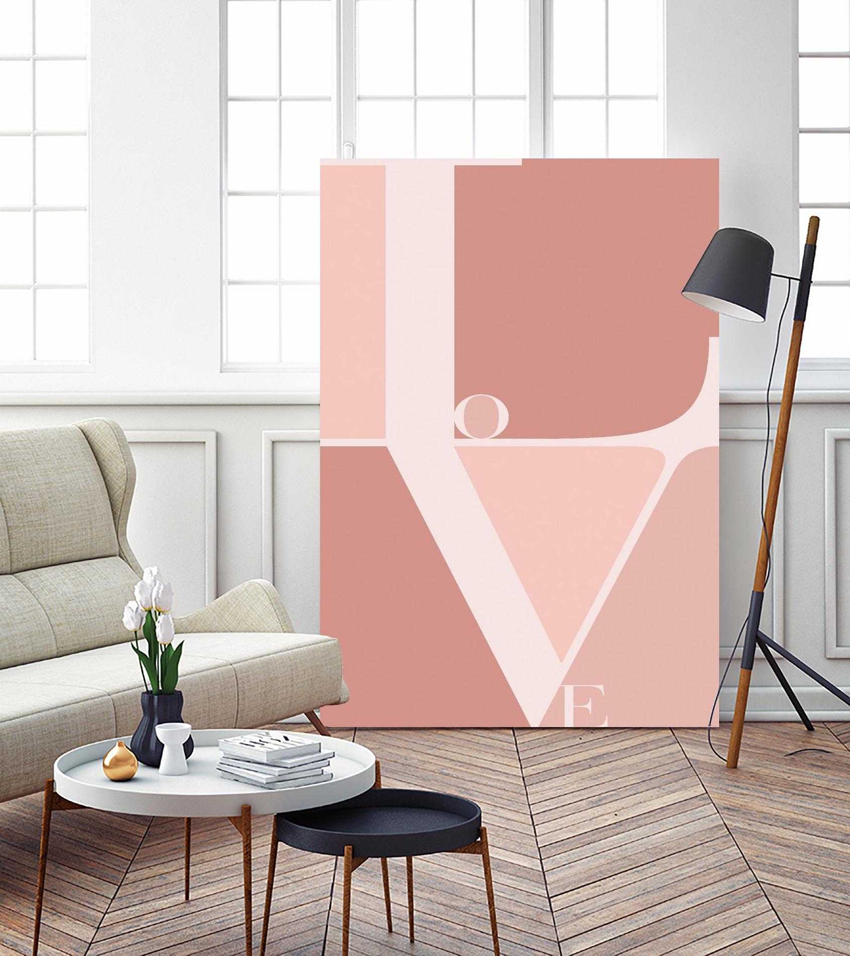 Love by TypeLike on GIANT ART - multicolor design/type; contemporary