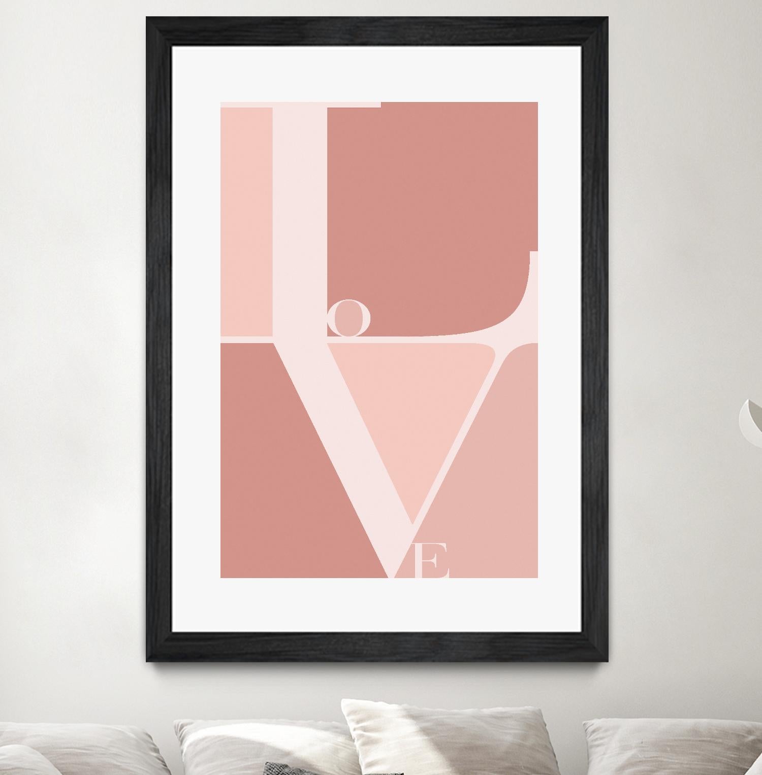 Love by TypeLike on GIANT ART - multicolor design/type; contemporary