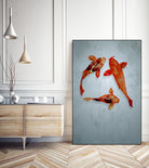 3 friends by Incado on GIANT ART - multicolor animals