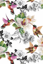 Colibris by Incado on GIANT ART - multicolor animals; floral/still life