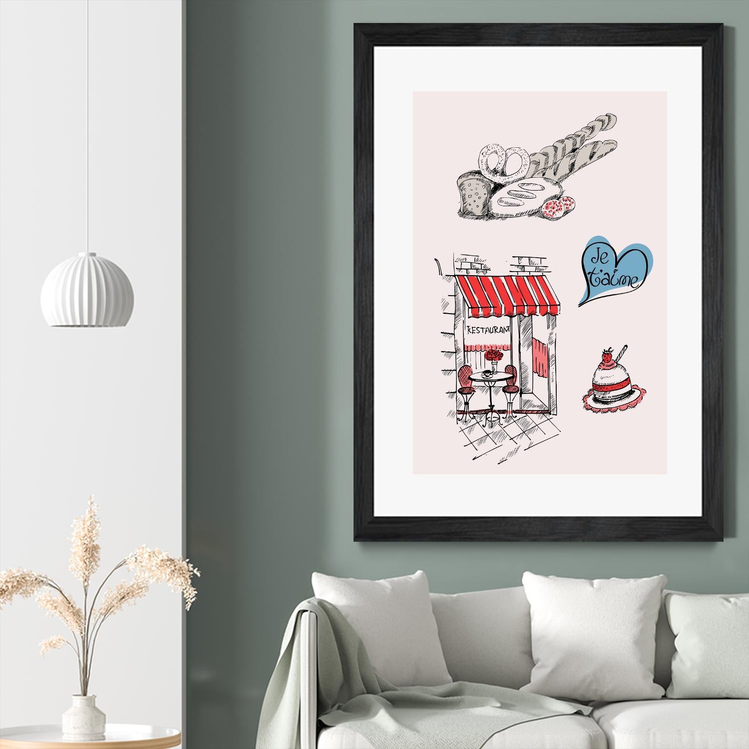 Paris II by TypeLike on GIANT ART - multicolor people/places; cuisine