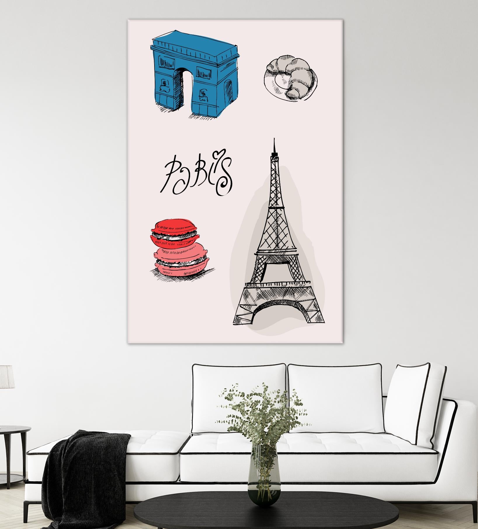 Paris III by TypeLike on GIANT ART - multicolor people/places; cuisine