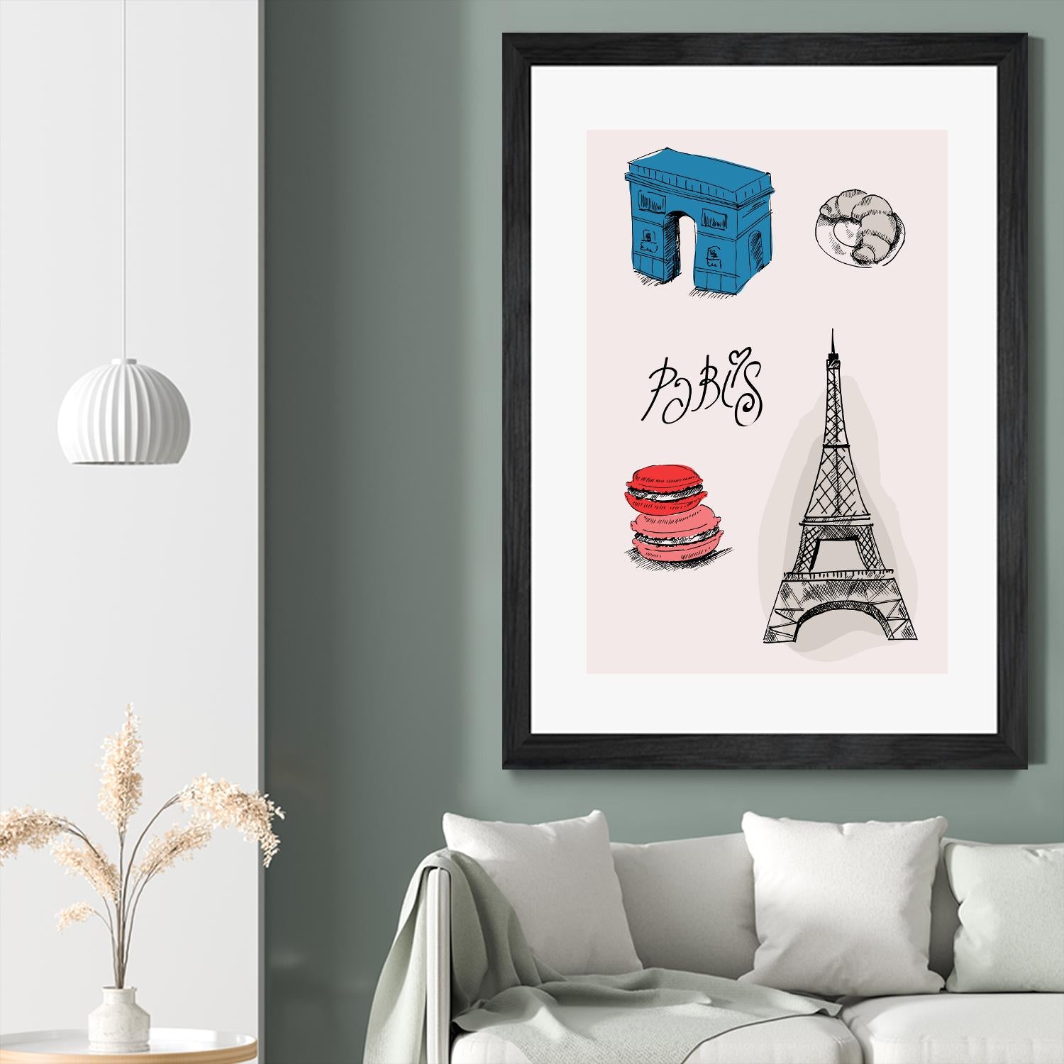 Paris III by TypeLike on GIANT ART - multicolor people/places; cuisine