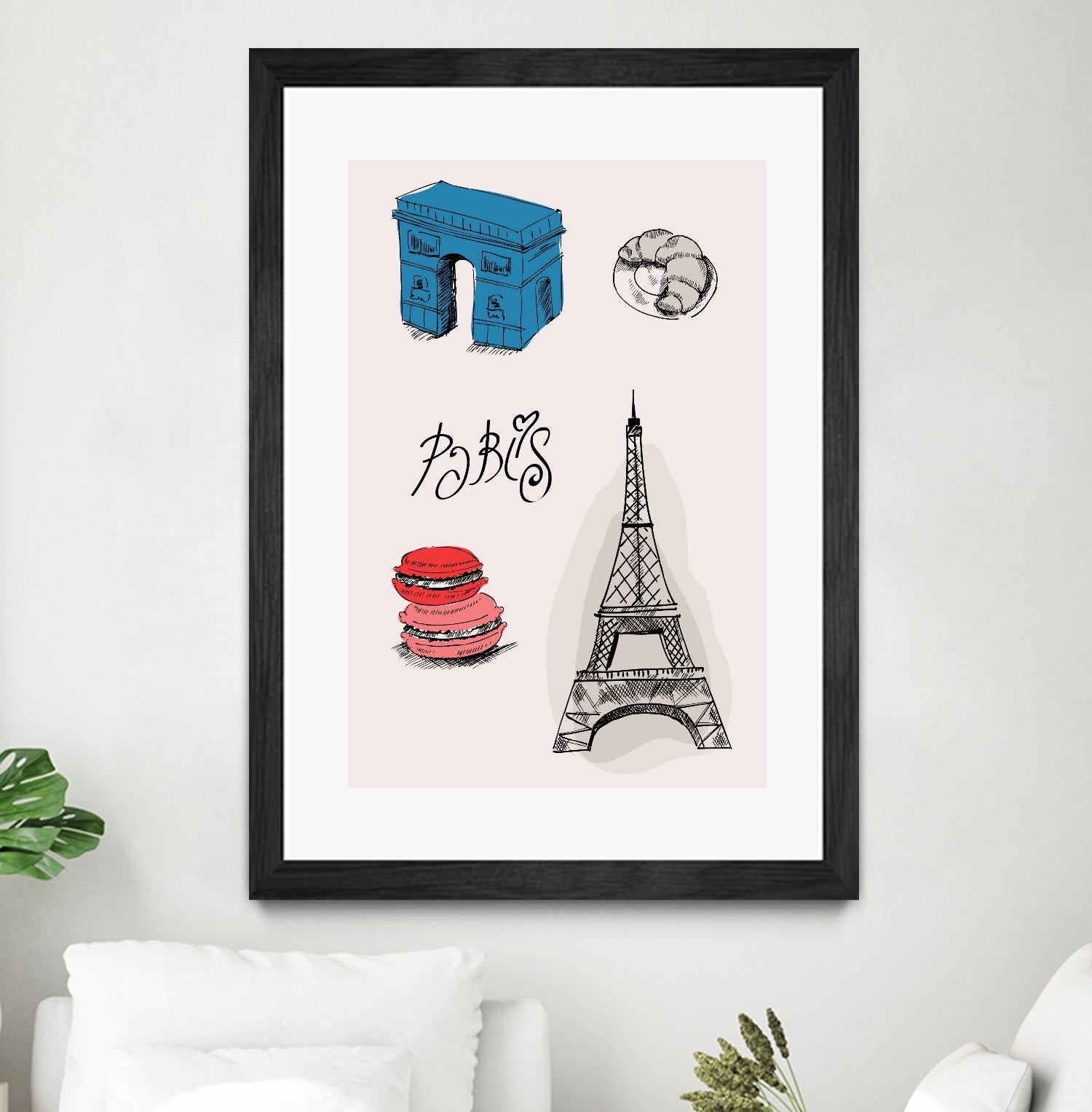 Paris III by TypeLike on GIANT ART - multicolor people/places; cuisine