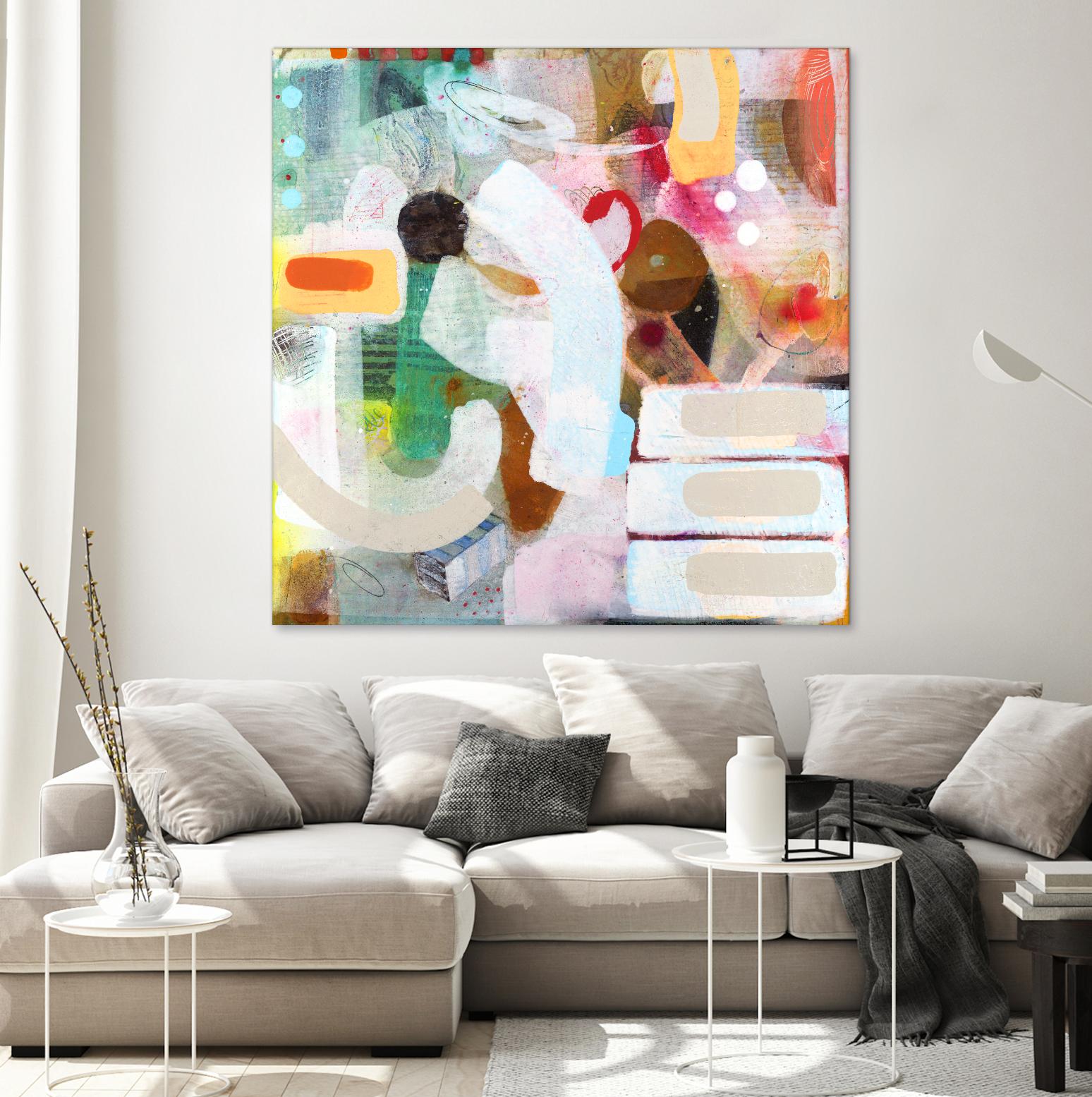 Changed My Mind 3 by Aleah Koury on GIANT ART - white abstract