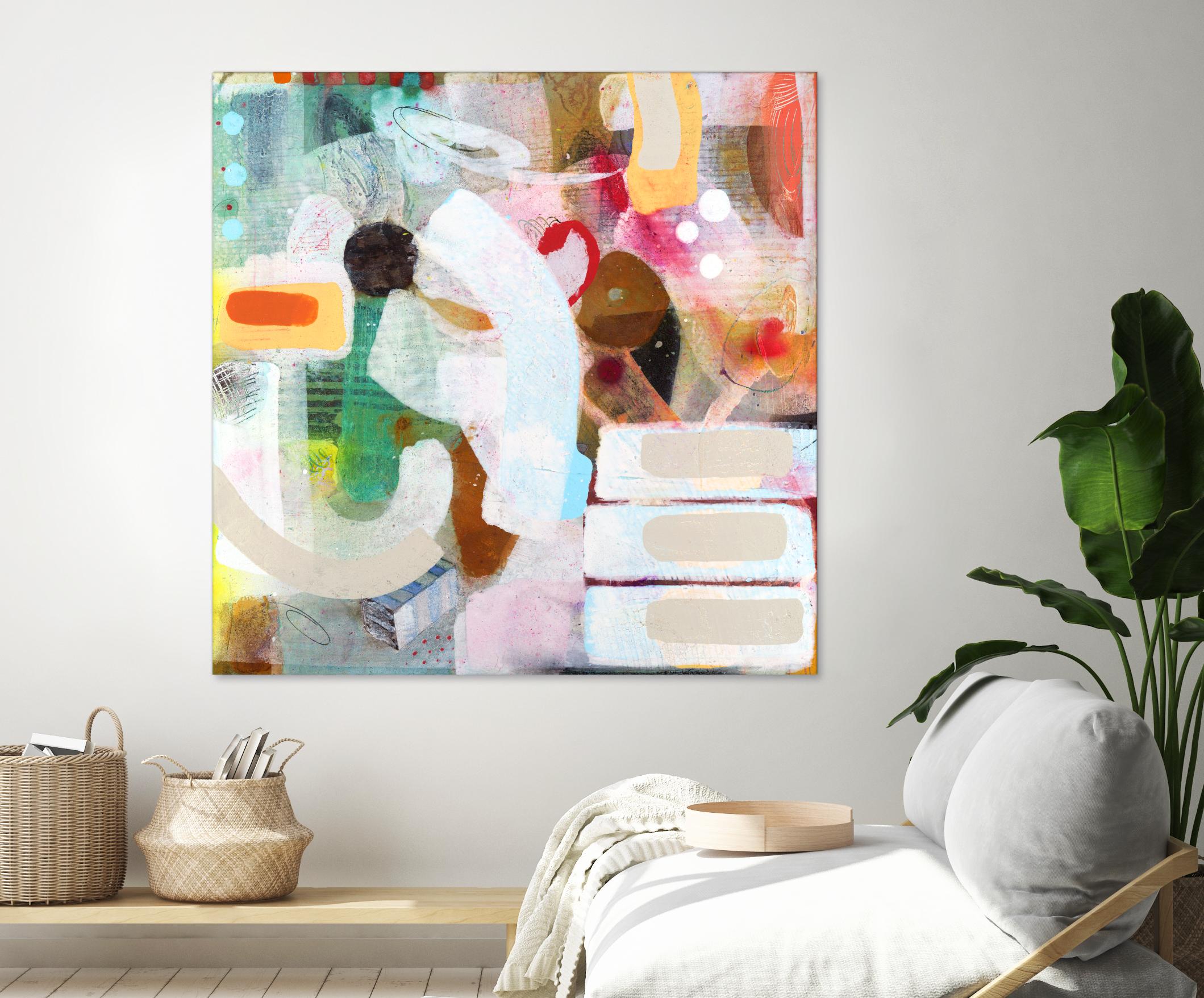 Changed My Mind 3 by Aleah Koury on GIANT ART - white abstract