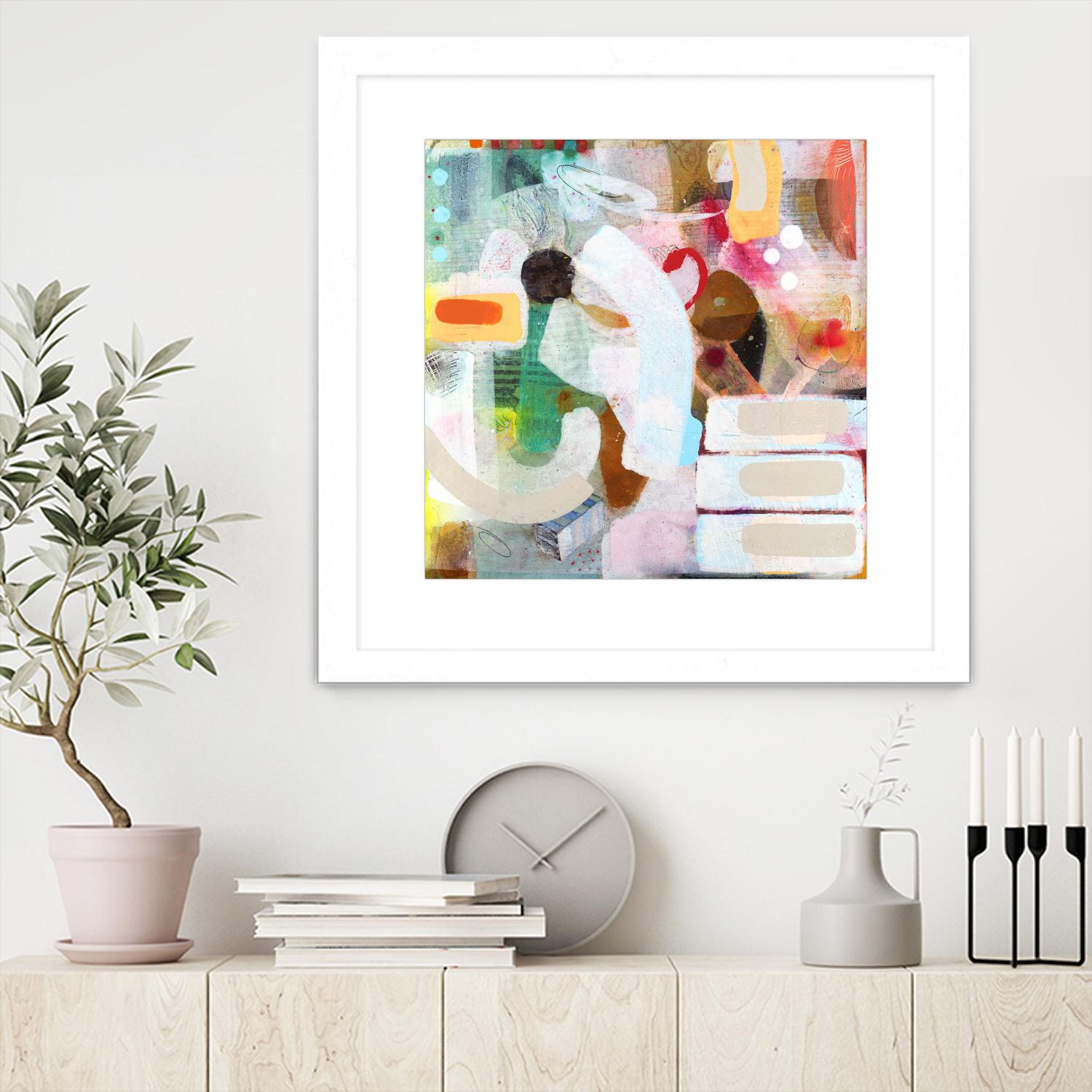 Changed My Mind 3 by Aleah Koury on GIANT ART - white abstract