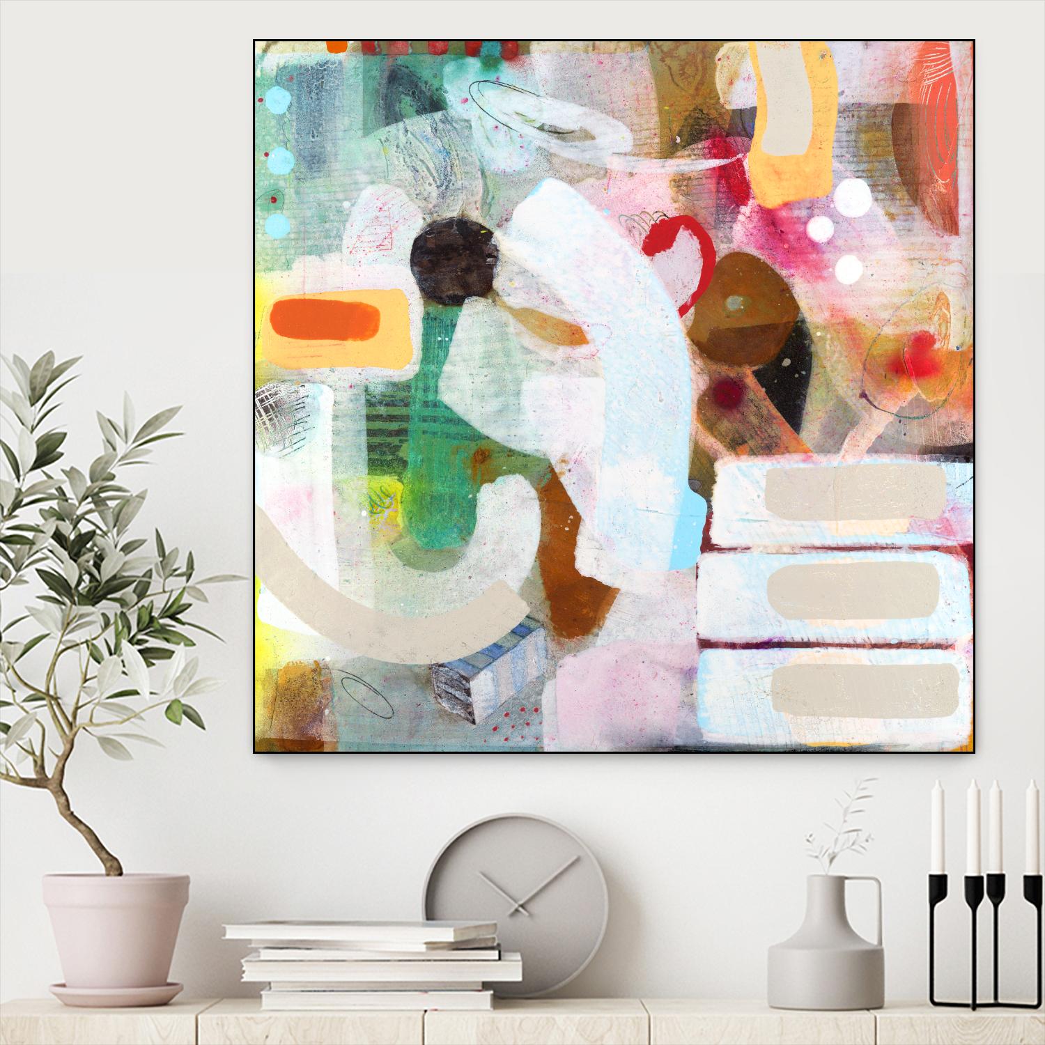 Changed My Mind 3 by Aleah Koury on GIANT ART - white abstract