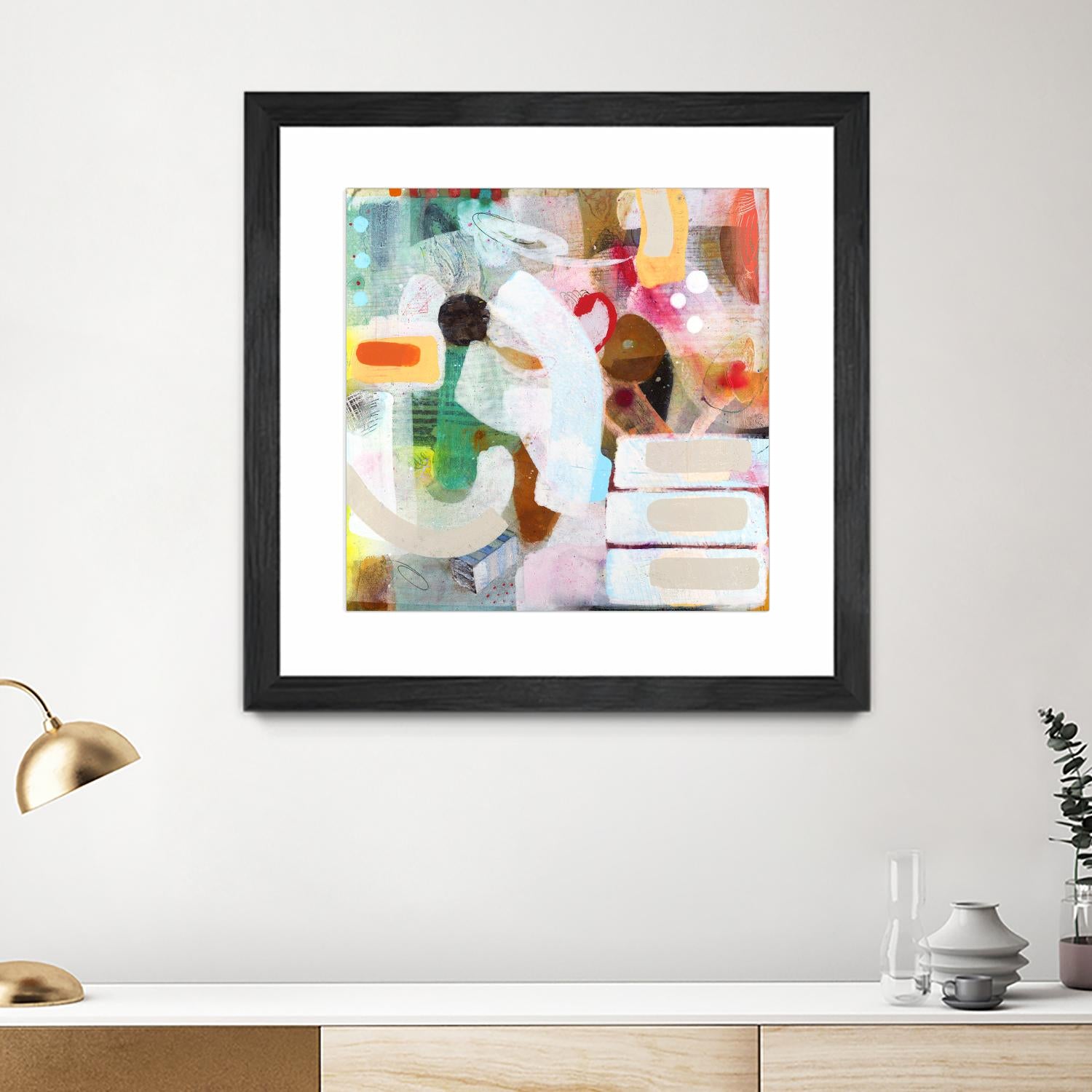 Changed My Mind 3 by Aleah Koury on GIANT ART - white abstract