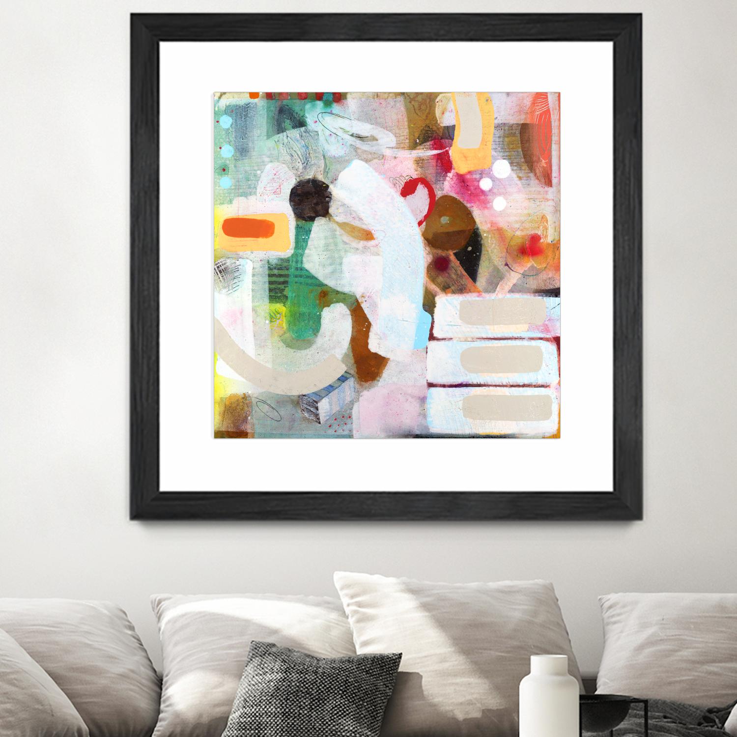 Changed My Mind 3 by Aleah Koury on GIANT ART - white abstract