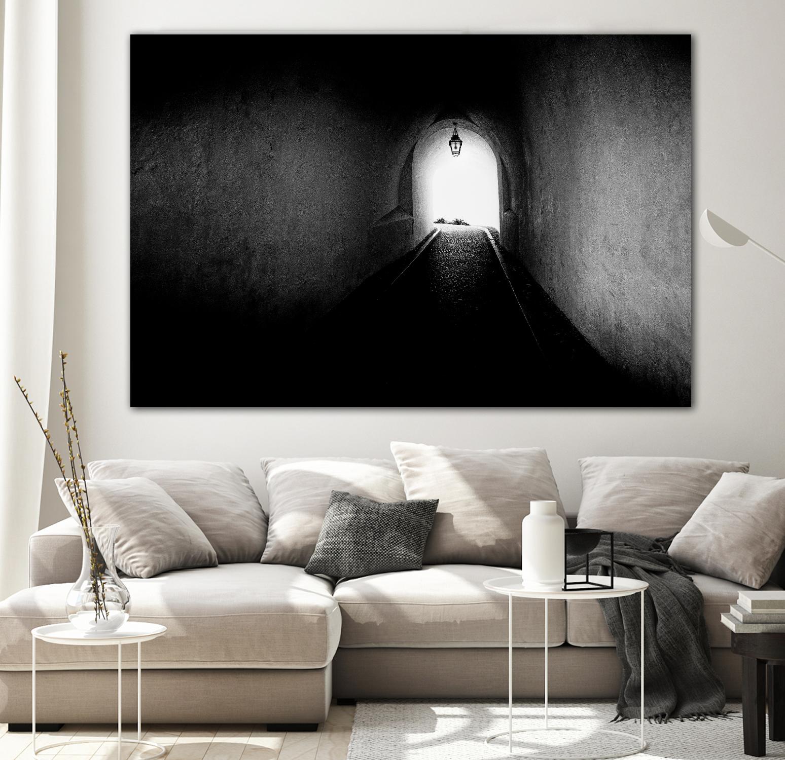 Tunnel by Vladimir Kostka on GIANT ART - multicolor photography; landscapes