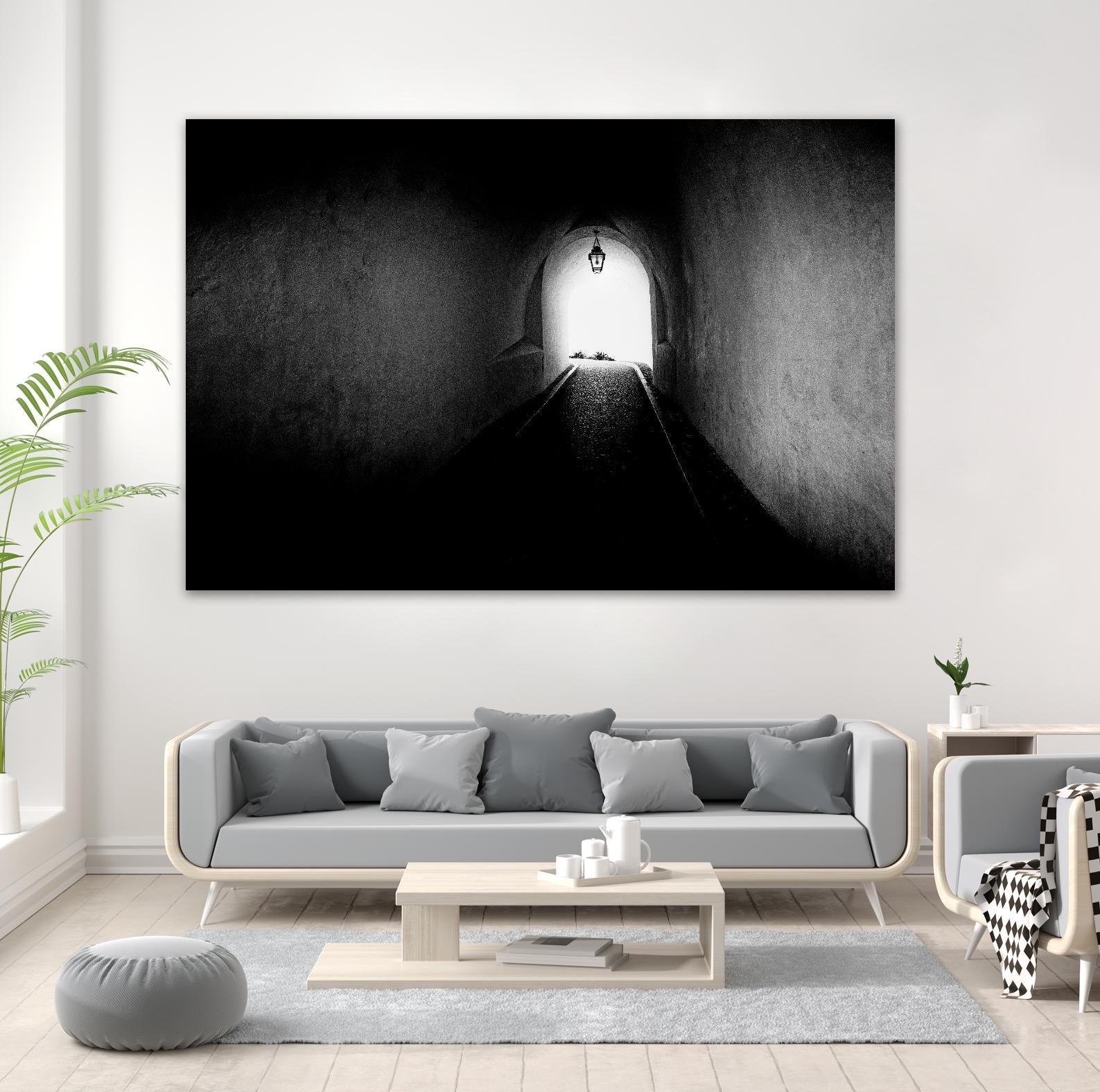 Tunnel by Vladimir Kostka on GIANT ART - multicolor photography; landscapes