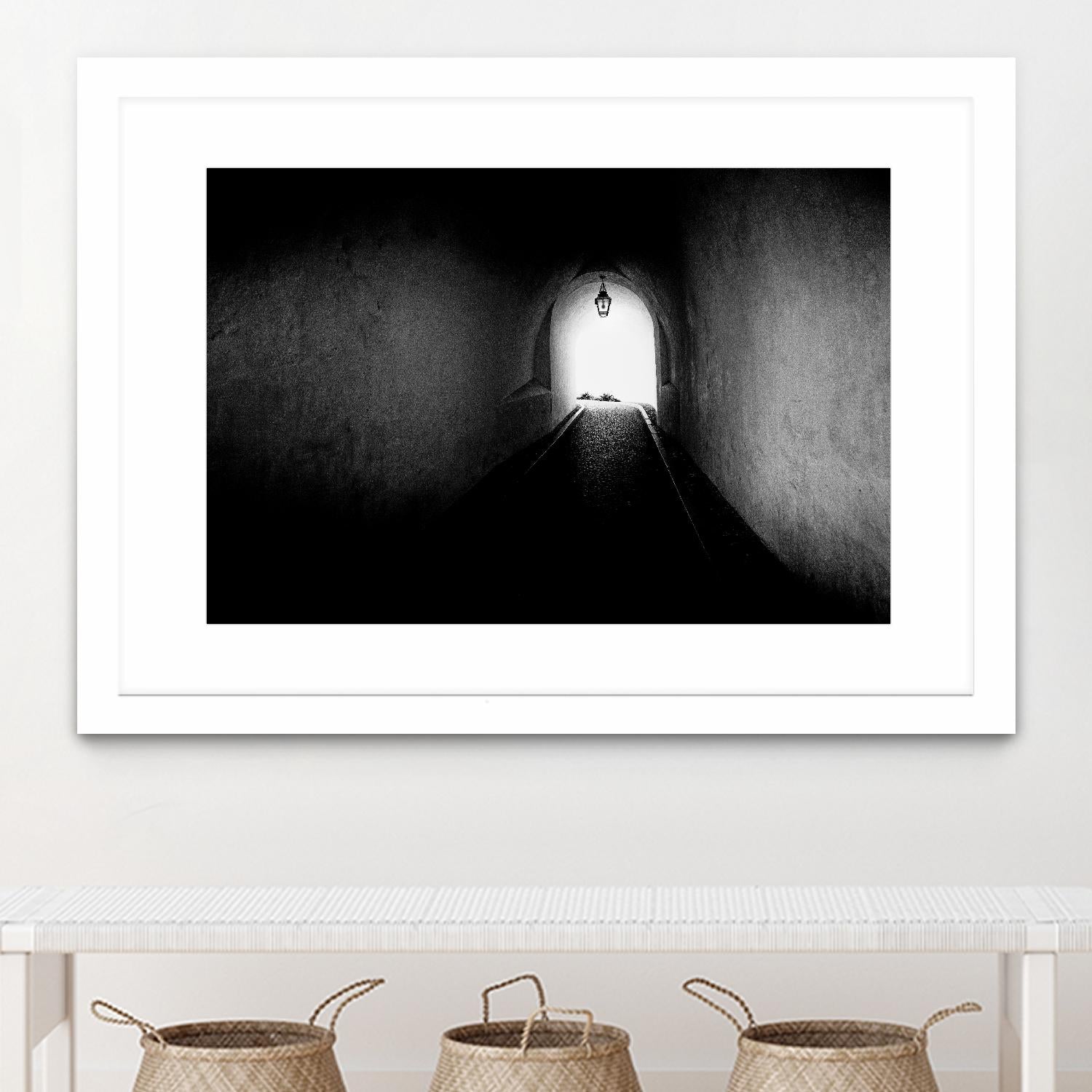 Tunnel by Vladimir Kostka on GIANT ART - multicolor photography; landscapes