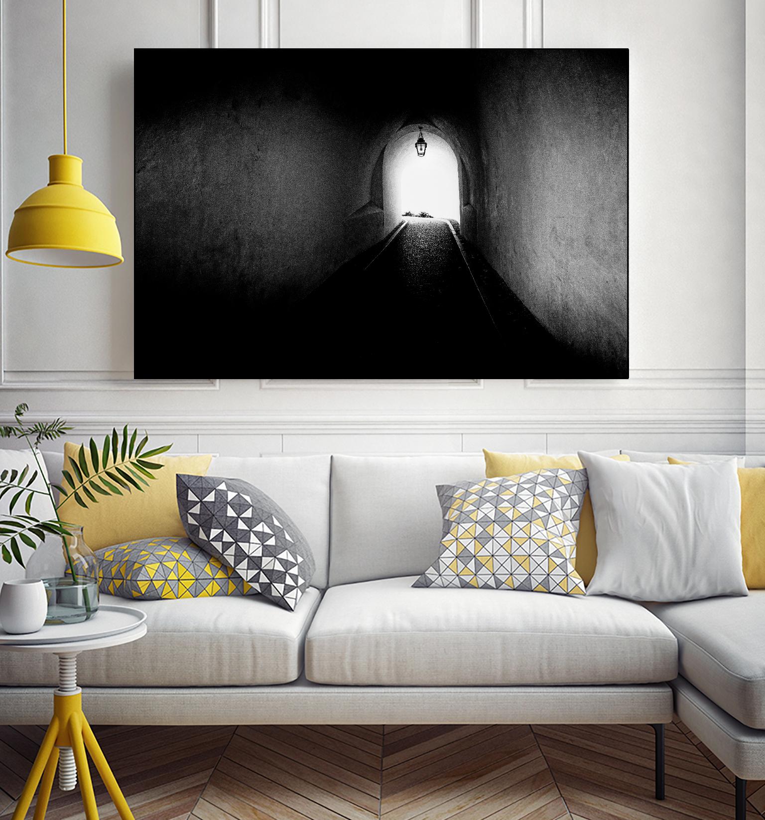 Tunnel by Vladimir Kostka on GIANT ART - multicolor photography; landscapes