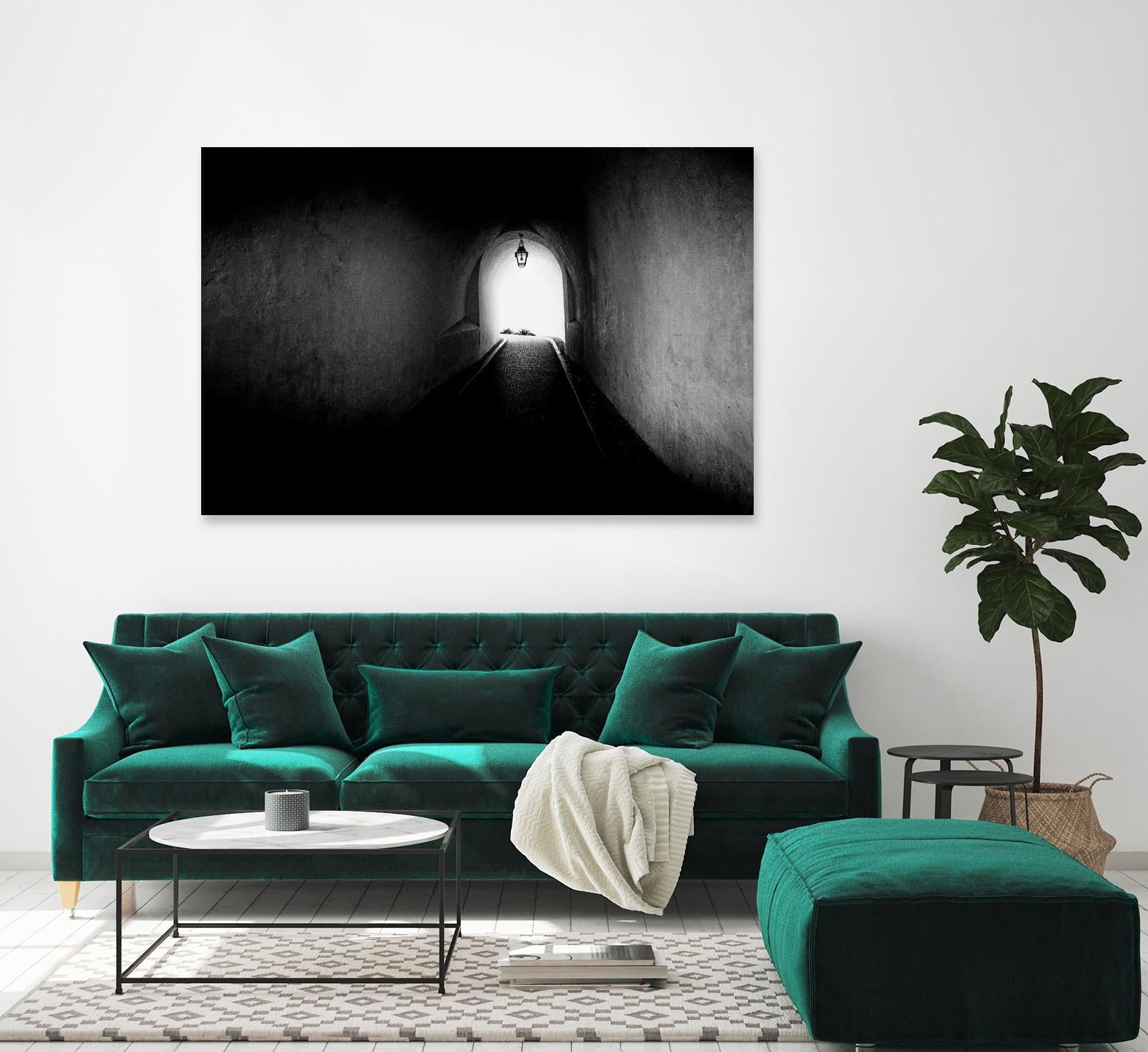 Tunnel by Vladimir Kostka on GIANT ART - multicolor photography; landscapes