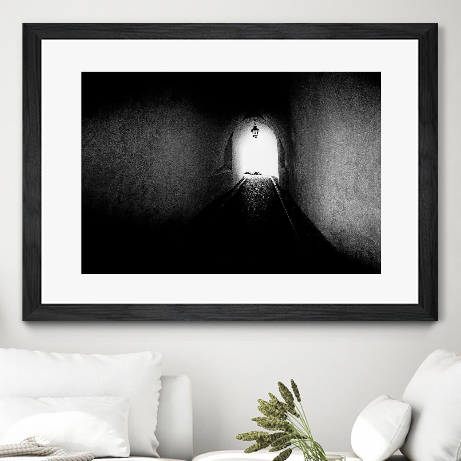 Tunnel by Vladimir Kostka on GIANT ART - multicolor photography; landscapes