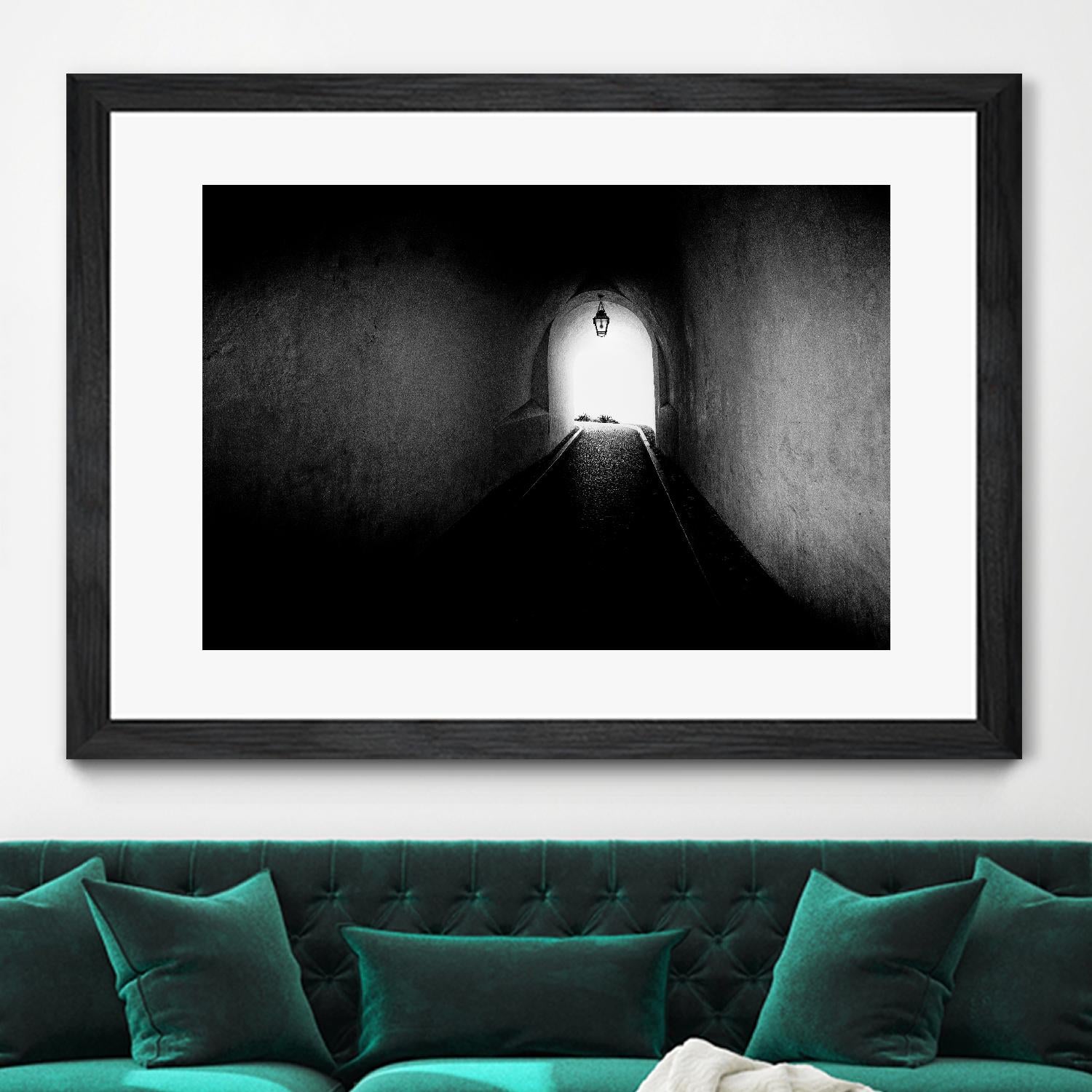 Tunnel by Vladimir Kostka on GIANT ART - multicolor photography; landscapes