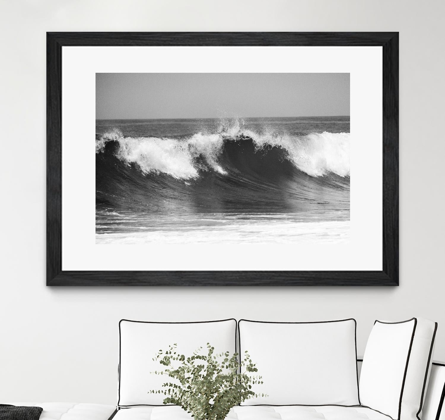 Wave BW by Vladimir Kostka on GIANT ART - multicolor photography; coastal; landscapes