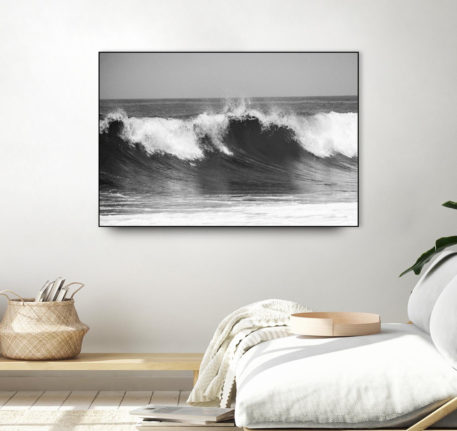 Wave BW by Vladimir Kostka on GIANT ART - multicolor photography; coastal; landscapes