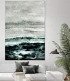 Abstract Waterscape by Iris Lehnhardt on GIANT ART - multicolor contemporary; abstracts