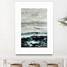 Abstract Waterscape by Iris Lehnhardt on GIANT ART - multicolor contemporary; abstracts