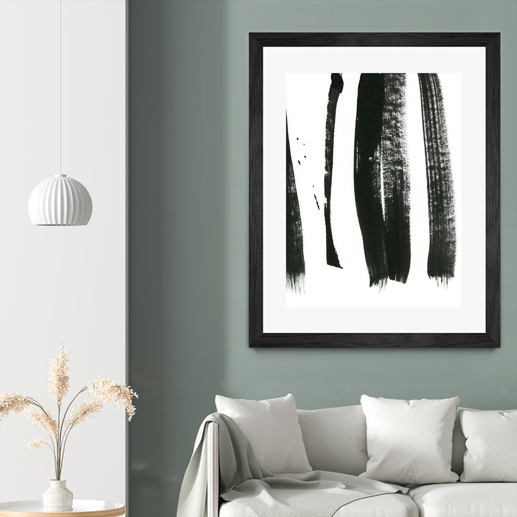 Black on White 3 by Iris Lehnhardt on GIANT ART - multicolor abstracts; contemporary