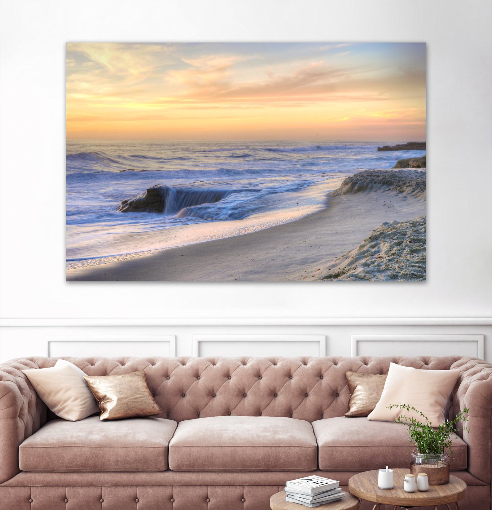 La Jolla Sunset by Dean Mayo on GIANT ART - multicolor photography; landscapes; coastal