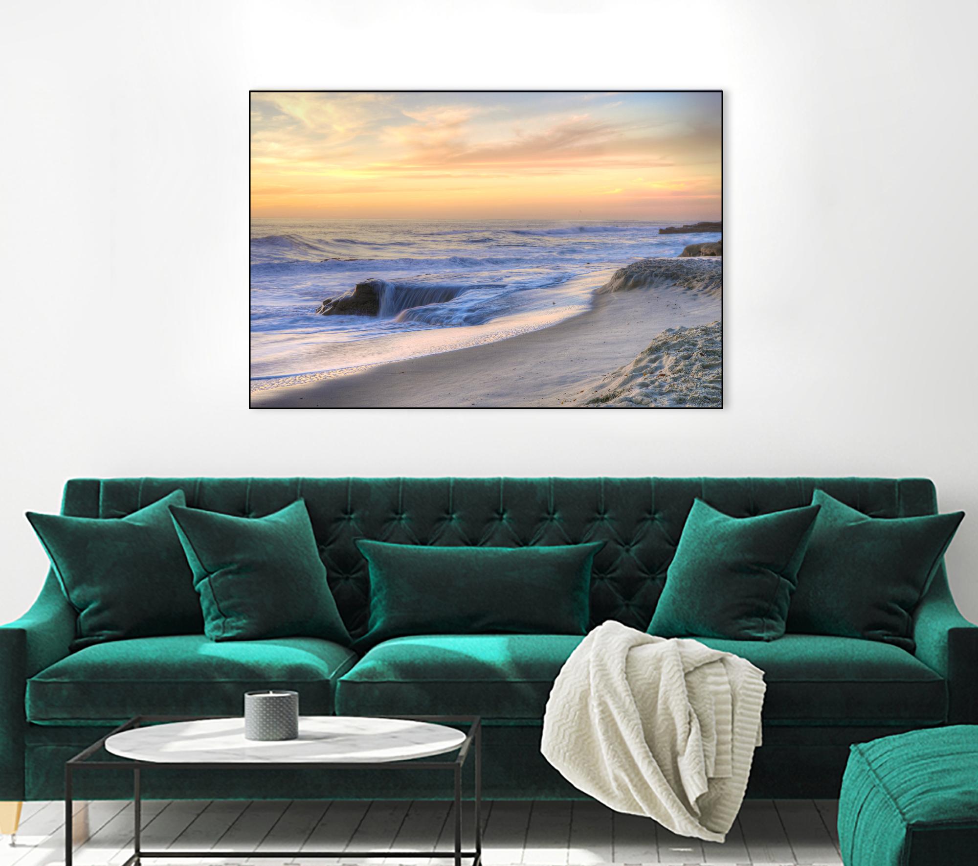La Jolla Sunset by Dean Mayo on GIANT ART - multicolor photography; landscapes; coastal