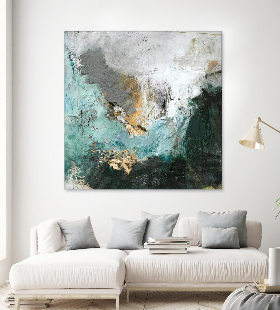 Arctic Green by Design Fabrikken on GIANT ART - multi abstracts